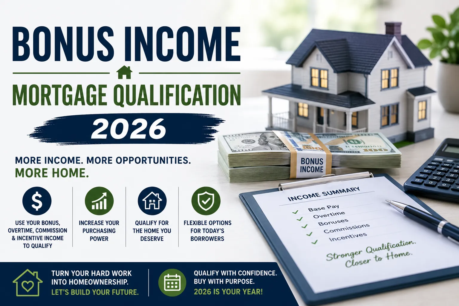 Bonus Income Mortgage Qualification 2026