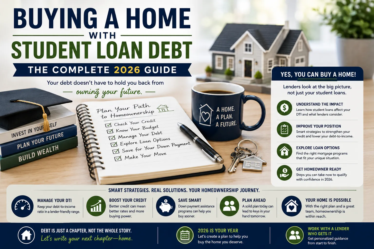 Buying a Home With Student Loan Debt - The Complete 2026 Guide